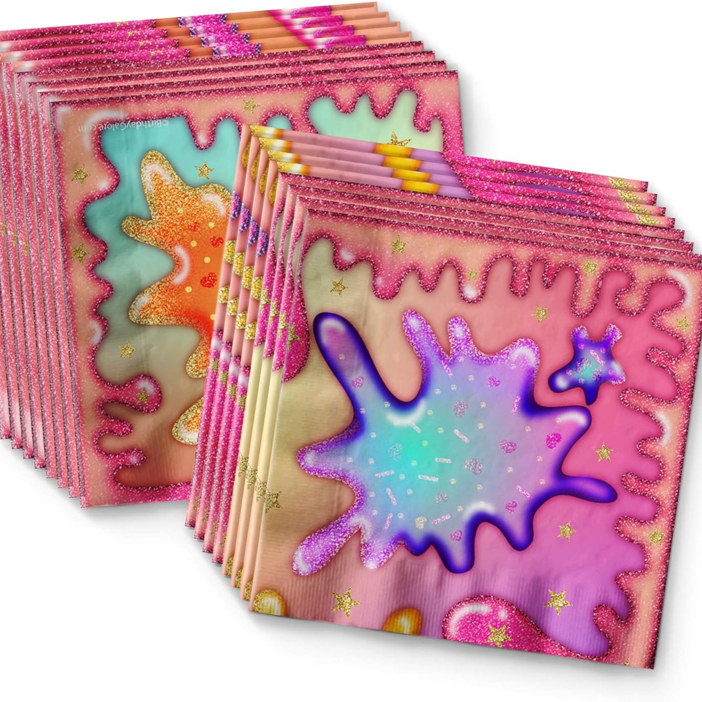 Pink Slime Party Tableware Set