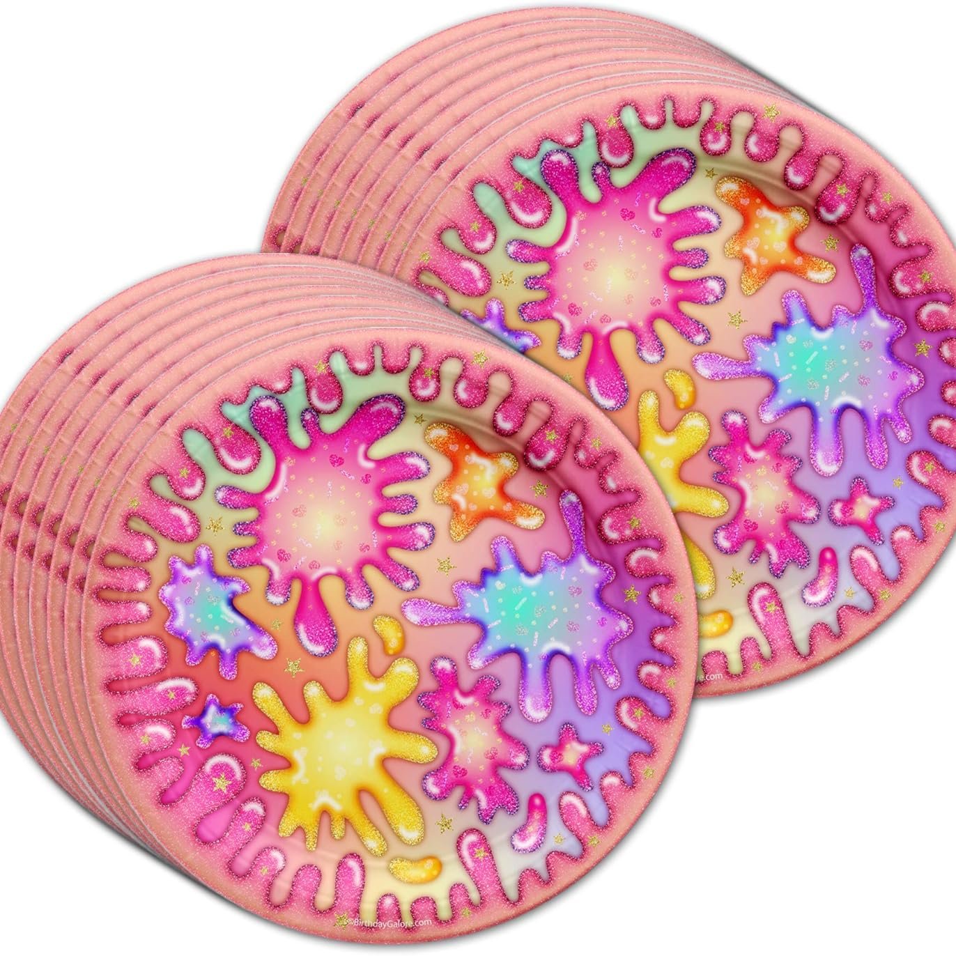 Pink Slime Party Tableware Set