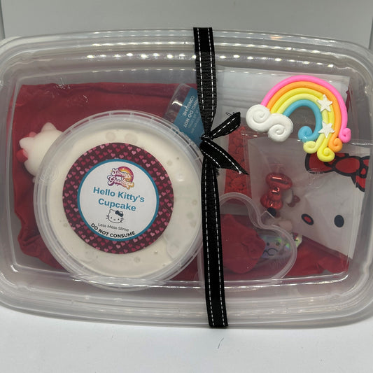Kit - Hello Kitty's Cupcake - Less Mess Slime with Metallic Bow
