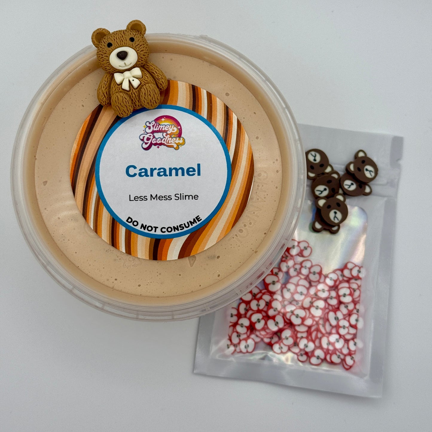 Caramel Apple - Less Mess Slime
