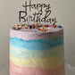 Rainbow Fairy Floss Cake