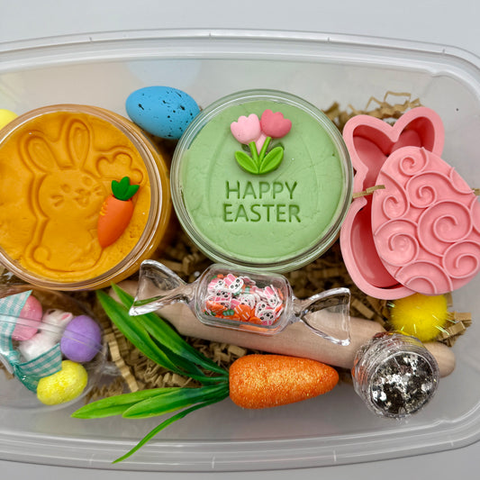 Rabbit Food Easter Playdough Kit