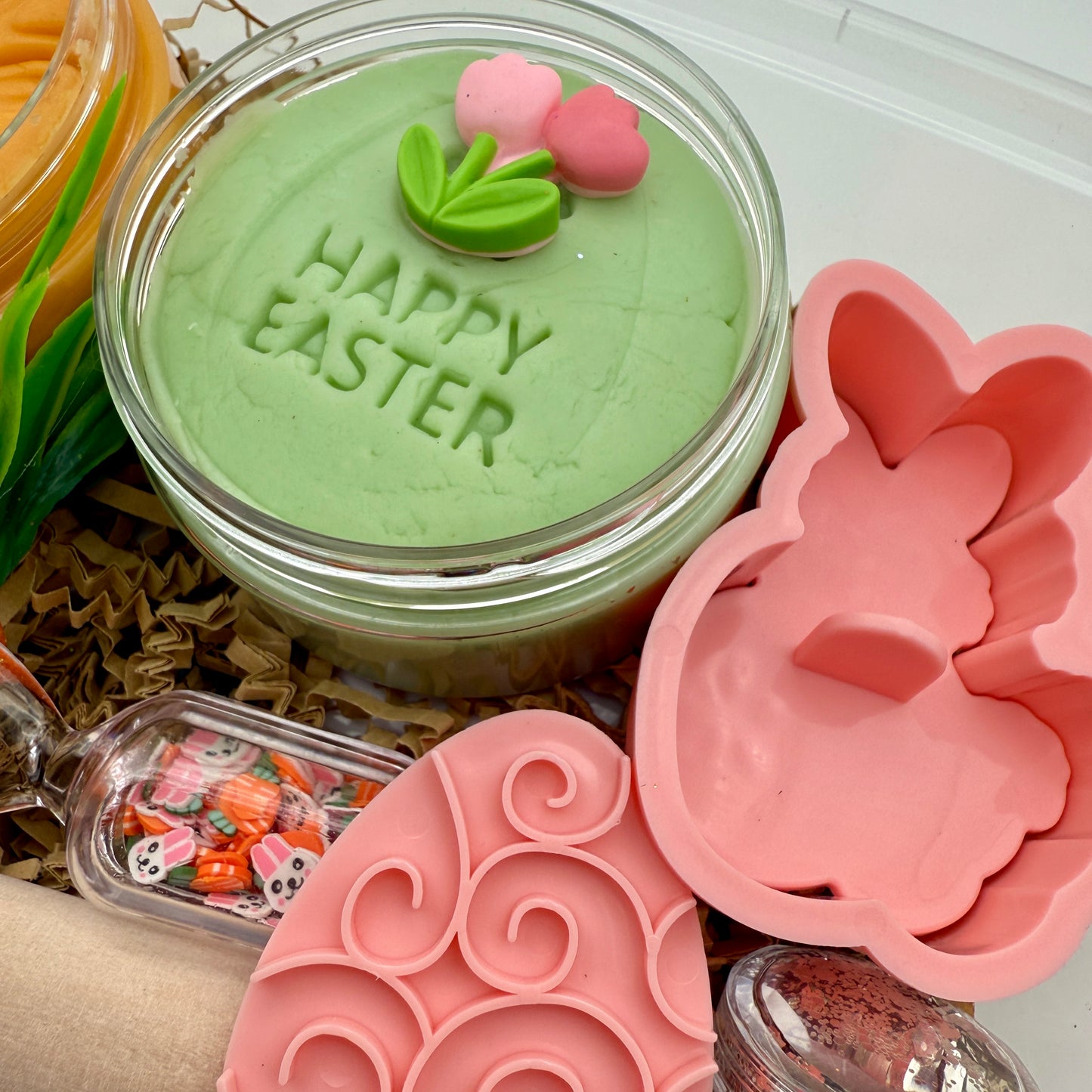 Rabbit Food Easter Playdough Kit